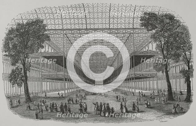 Universal Exhibition held in London in 1851, (1856).  Creator: Cabanach.