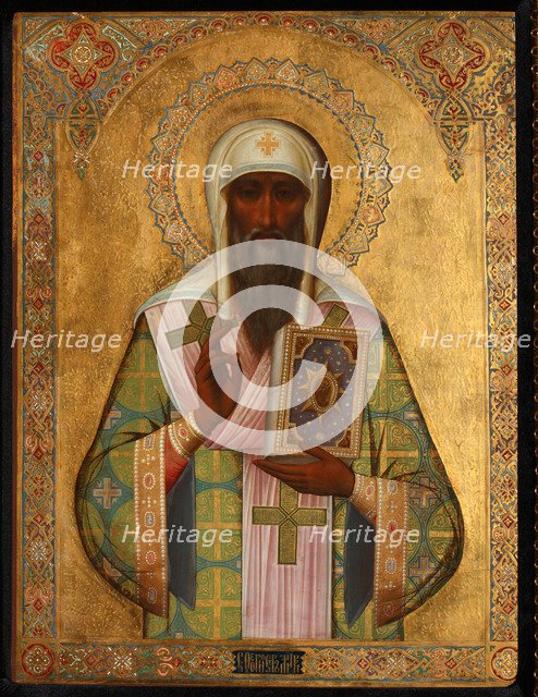 Metropolitan Theognostus of Kiev, Early 20th cen.. Artist: Russian icon  