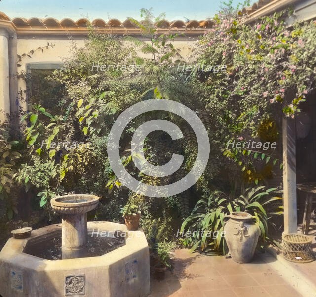 "Granada" house development, Santa Barbara, California, 1923. Creator: Frances Benjamin Johnston.
