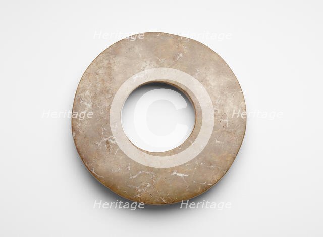 Disk (bi ?), Late Neolithic period, ca. 3000-ca. 1700 BCE. Creator: Unknown.