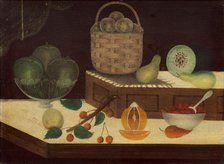 Still Life of Fruit, c. 1865/1880. Creator: Unknown.