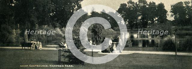 Hampden Park, Eastbourne, c1914. Creator: Unknown.