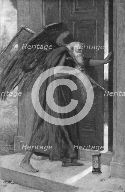 'Death the Reaper', 1896. Artist: P Naumann.