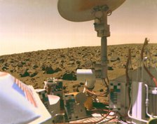 Viking 2 image of Mars Utopian Plain, September 3, 1976.  Creator: NASA.