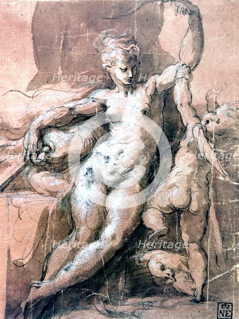 'Venus and Child', c1513-1540. Artist: Parmigianino    