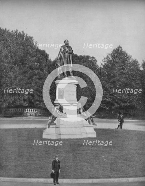 'Garfield Statue, Washington, D.C.', c1897. Creator: Unknown.