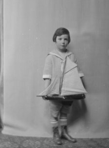 Trafford, Master, portrait photograph, 1915 Mar. 25. Creator: Arnold Genthe.