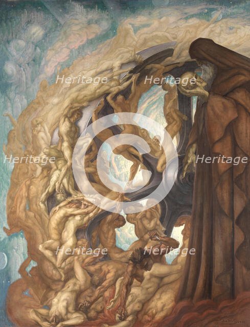 The Wheel of the World, 1940. Creator: Jean Delville.