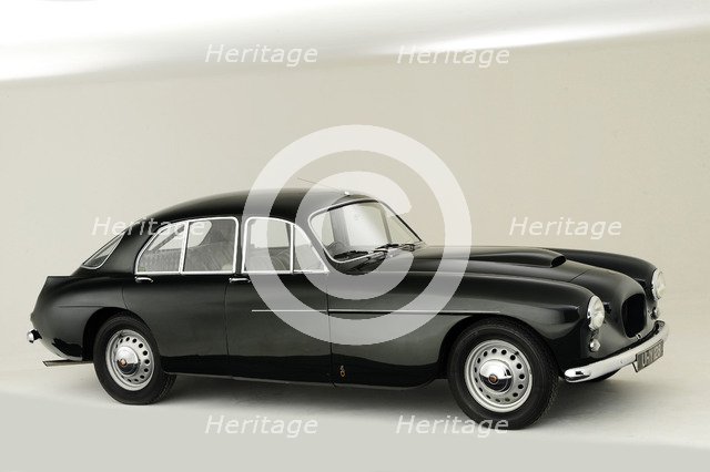 1957 Bristol 405 2 litre saloon Artist: Unknown.