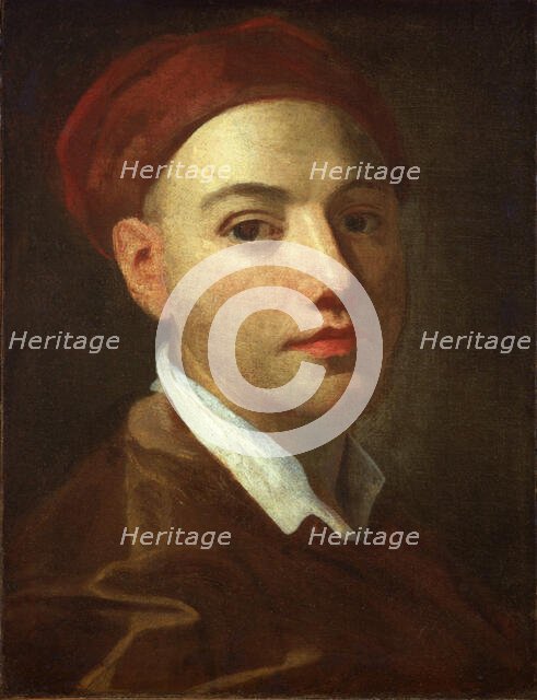 Self-portrait, 1725-1730. Creator: Bonito, Giuseppe (1707-1789).