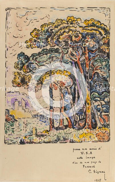 Landscape, 1915. Creator: Paul Signac.