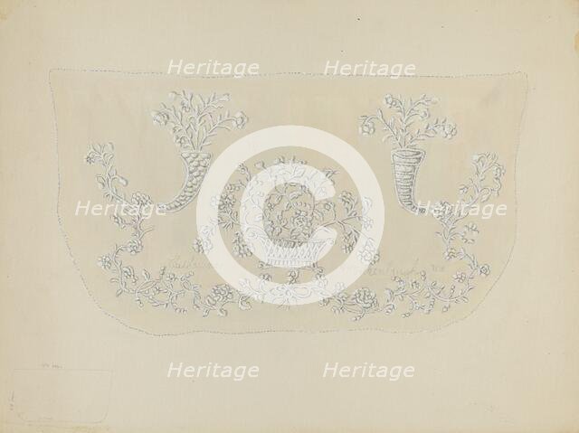 Stuffed Bureau Cover, c. 1936. Creator: Irene Schaefer.