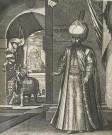 Sultan Suleiman I the Magnificent. Artist: Lorch, Melchior (1527–1588)