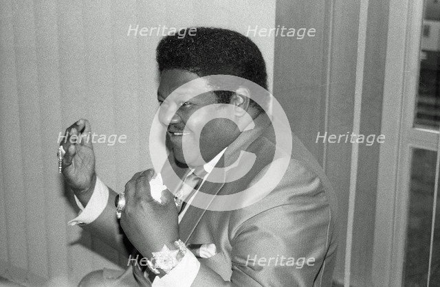 Fats Domino, Royal Festival Hall, London, 1985.  Artist: Brian O'Connor.