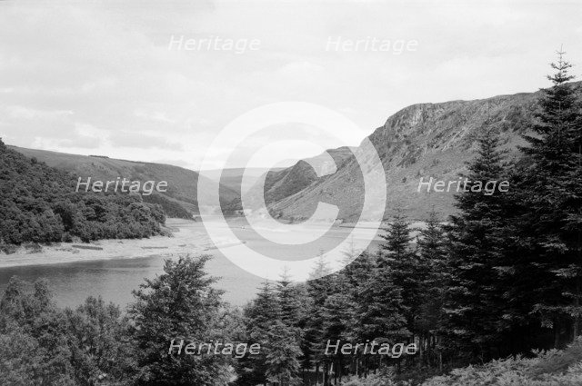 Possibly the Elan Valley Reservoir, Powys, mid Wales, c1945-c1965. Artist: SW Rawlings