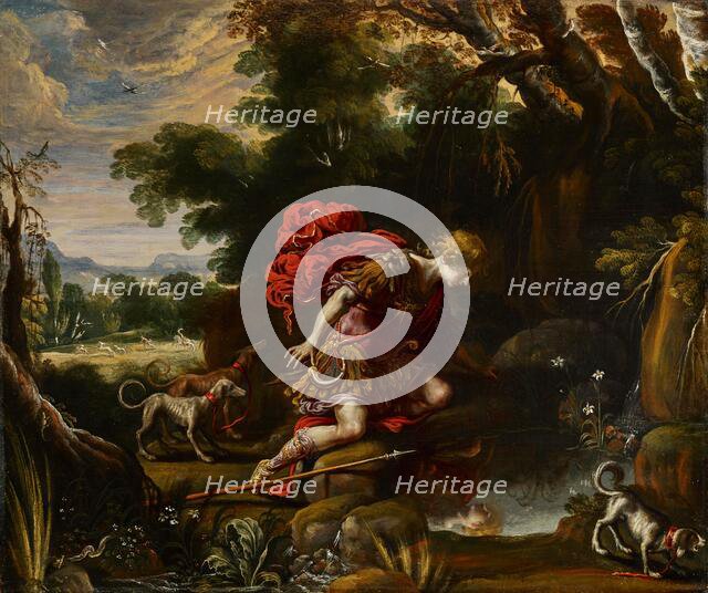 Narcissus, about 1630. Creator: Claude Vignon.