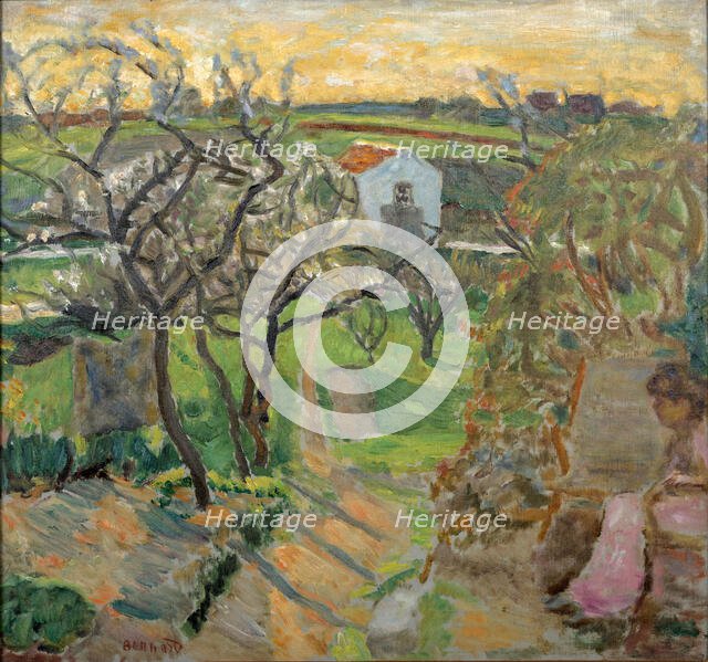 Spring sunset, 1909. Creator: Bonnard, Pierre (1867-1947).