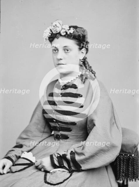 Miss Hendricks, between 1855 and 1865. Creator: Unknown.