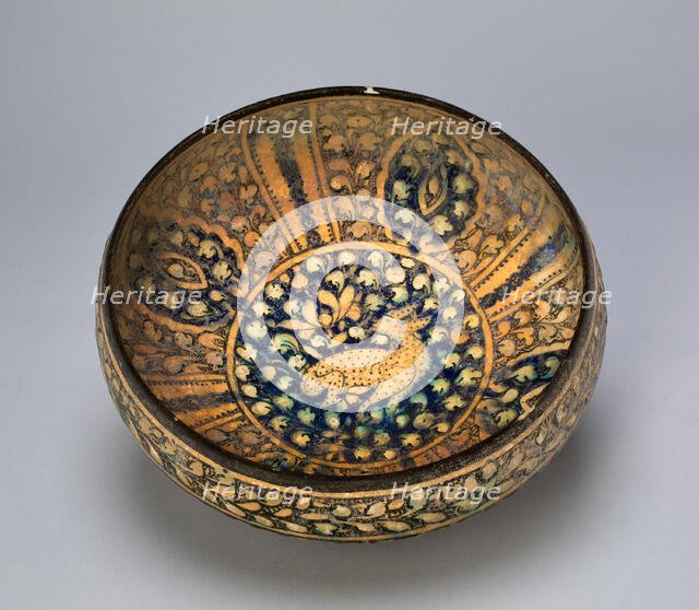 Bowl, Ilkhanid Dynasty (1256-1353) , late 13th/early 14th century. Creator: Unknown.