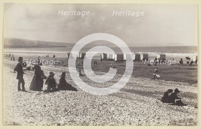 Pensarn Beach, 1860/94. Creator: Francis Bedford.