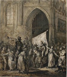 Scene of the Revolution, 1826. Creator: Jean Pierre Norblin.
