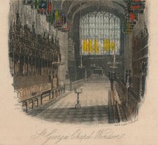 'St. George's Chapel Windsor', 19th century. Creators: Unknown, C&E Layton.