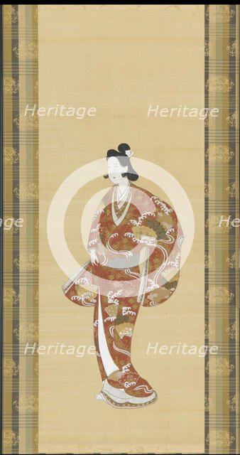 Courtesan, Edo period, 1661-1673. Creator: Unknown.