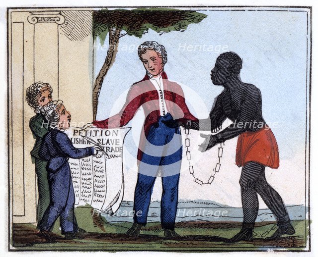 'Petition for Abolishing Slavery', 1826. Artist: Amelia Alderson Opie