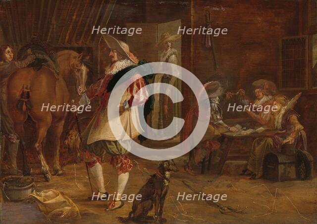 A Guard House, c.1635-c.1640. Creator: F Jansen.