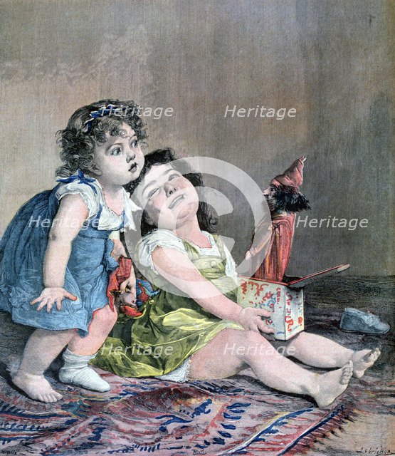 'The Surprise', 1891. Creator: F Meaulle.