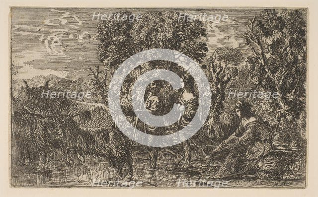 The Ford, 1634. Creator: Claude Lorrain.