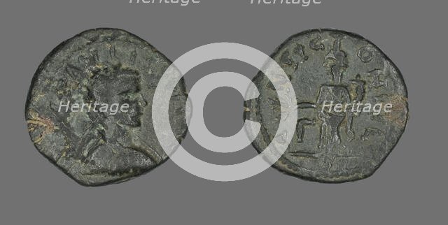 Coin Portraying an Emperor, (end of 3rd century BCE ?). Creator: Unknown.