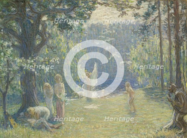 Daughters of Sun (Saules meita), c. 1912.