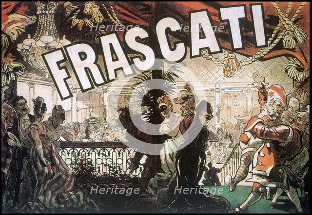 Frascati (Poster). Artist: Chéret, Jules (1836-1932)