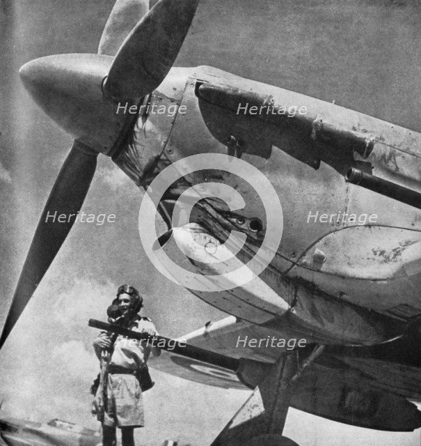 'The tank buster was the second new weapon', c1942-1943, (1945). Creator: Unknown.