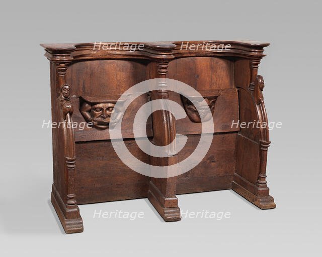 Choir Stalls, French, 15th century. Creator: Unknown.