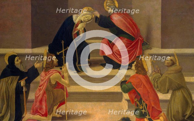 The Coronation of the Virgin. Creator: Unknown.