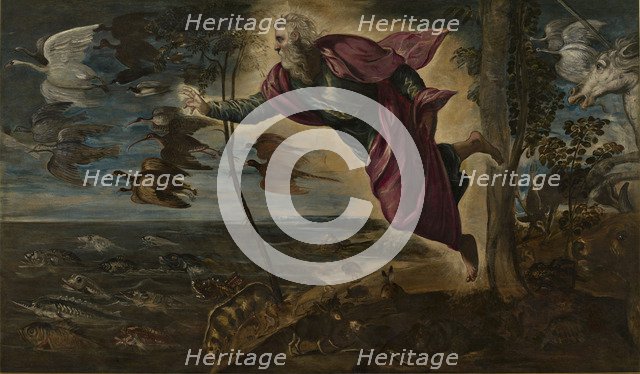 The Creation of the Animals, 1550-1552.