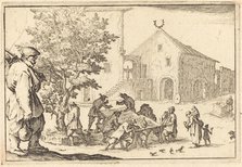 Tavern, c. 1617. Creator: Jacques Callot.