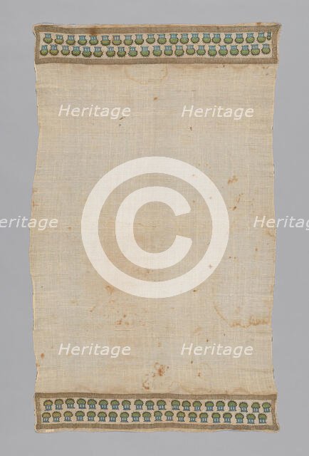 Towel or Napkin, Turkey, 18th century. Creator: Unknown.