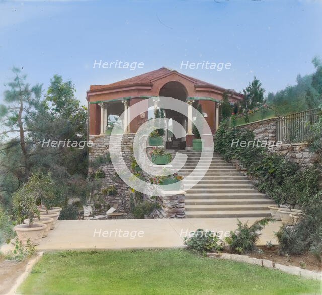 "Rock Rose," Edward K. Rowland house, 200 Pine Tree Road, Radnor, Pennsylvania, 1920. Creator: Frances Benjamin Johnston.