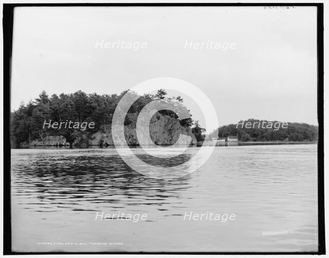 Fiddler's Elbow, Thousand Islands, (1902?). Creator: William H. Jackson.