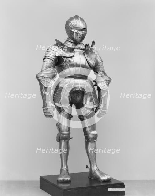 Armour, German, possibly Brunswick, ca. 1535. Creator: Unknown.