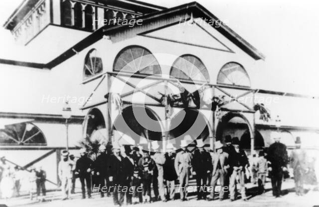 Committee members of the National Agricultural & Industrial Association, 1877. Creator: George Parkinson Wright.