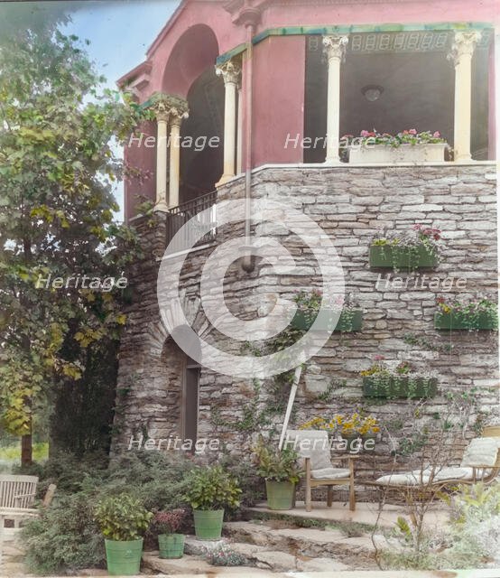 "Rock Rose," Edward K. Rowland house, 200 Pine Tree Road, Radnor, Pennsylvania, 1920. Creator: Frances Benjamin Johnston.