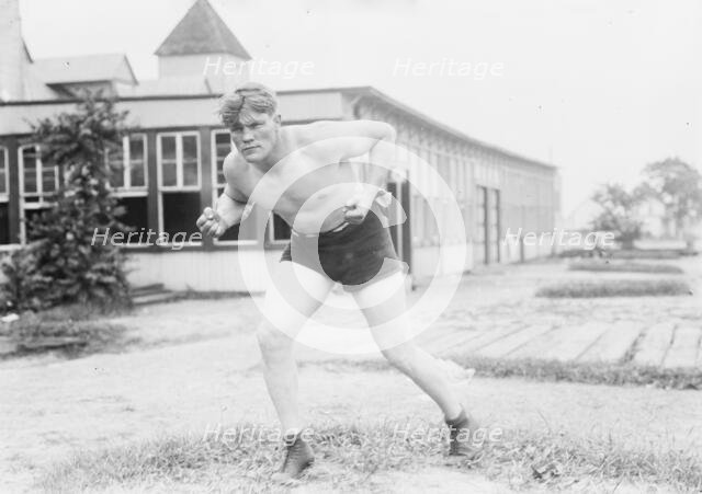 Al Palzer, boxer, between c1910 and c1915. Creator: Bain News Service.