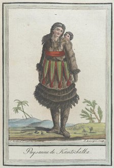Costumes de Différents Pays, 'Paysanne de Kamtschatka', c1797. Creators: Jacques Grasset de Saint-Sauveur, LF Labrousse.