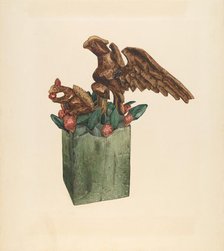 Squirrel and Eagle, c. 1939. Creator: Giacinto Capelli.