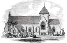 St. Mary's Church, West Brompton, Consecrated on Tuesday, 1850. Creator: Unknown.