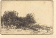 Landscape (Un paysage). Creator: Alphonse Legros.